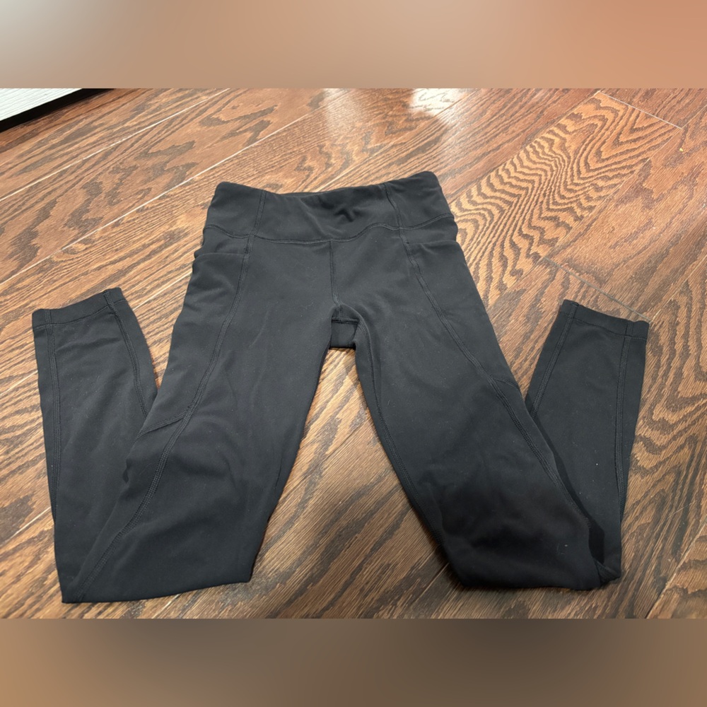 Athleta girls size m/8-10 black leggings